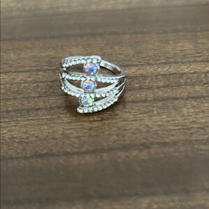 Elegant Silver and Gold Women's Ring